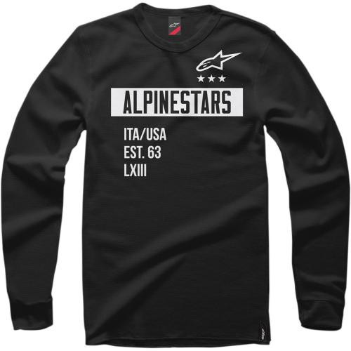 Alpinestars - Alpinestars Valiant Crew Fleece Hoody - 103651007102X - Black - 2XL