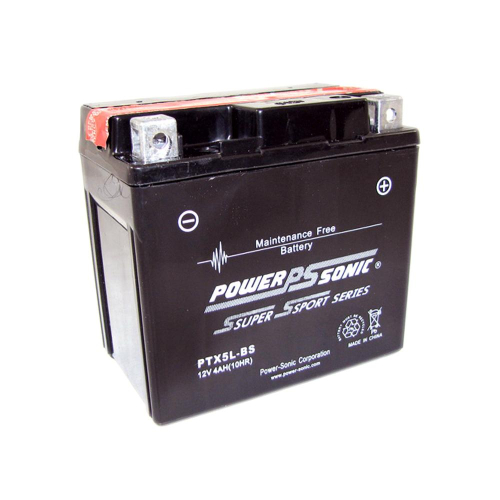 Power Sonic - Power Sonic Sealed Maintenance Free Battery - PTX5L-BS