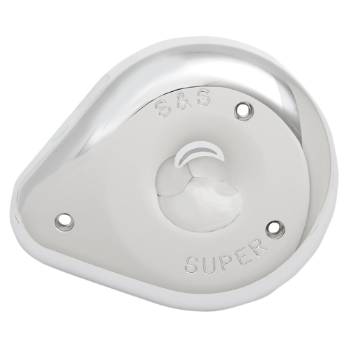 S&S Cycle - S&S Cycle Teardrop Air Cleaner Cover - Chrome - 17-0378