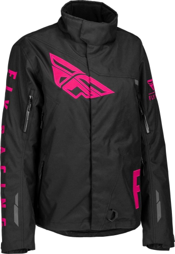 Fly Racing - Fly Racing SNX Pro Womens Jacket - 470-4512X - Black/Pink - X-Large