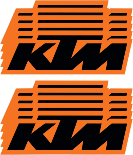 DCOR - DCOR KTM OEM Decal - 10-pk. - 6in. - 40-30-107