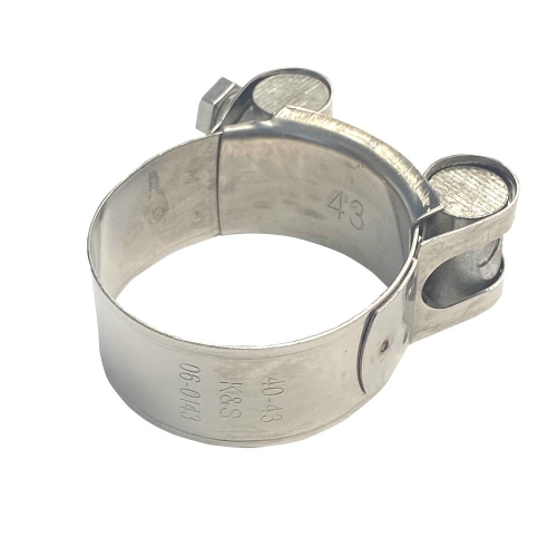 K&S Technologies - K&S Technologies Exhaust Pipe Clamp - 1.57 - 1.69 - 06-143