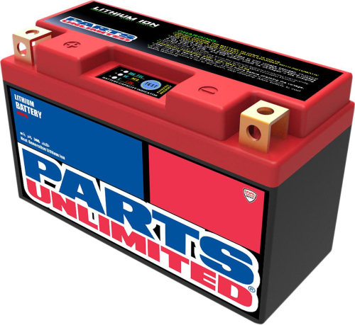 Parts Unlimited - Parts Unlimited Lithium Ion Battery - 5-7/8in. L x 2-1/2in. W x 3-5/8in. H - 2113-0684