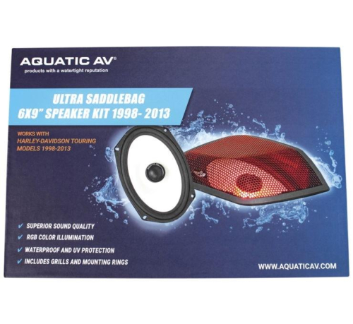 Aquatic AV - Aquatic AV Ultra Saddlebag Speaker Kit - HG099