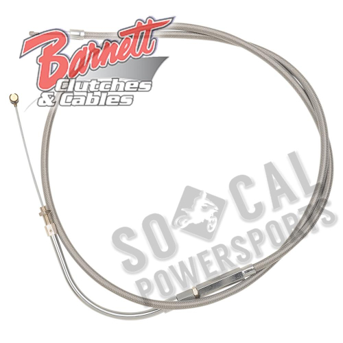 Barnett - Barnett Stainless Clear-Coated Clutch Cable (+6in.) - 102-85-10003-06