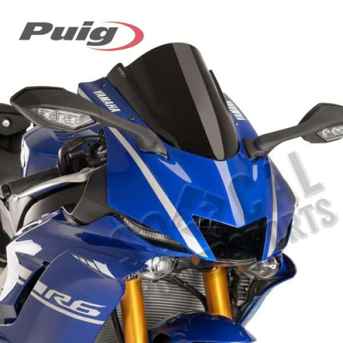 PUIG - PUIG Racing Windscreen - Black - 9723N