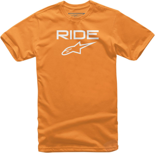 Alpinestars - Alpinestars Ride 2.0 Youth T-Shirt - 3038-72010-4020-L - Orange/White - Large