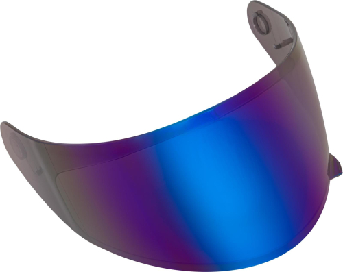 G-Max - G-Max Single Lens Shield for FF98 Helmets - Blue Iridium - G098004