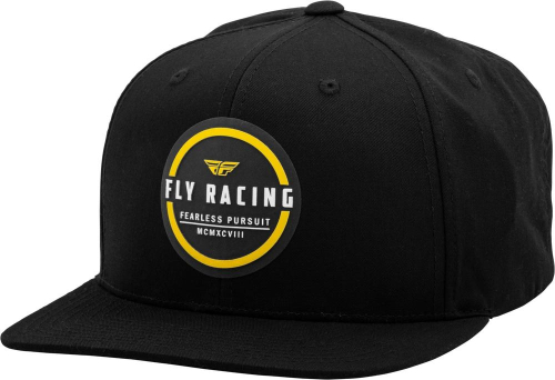 Fly Racing - Fly Racing Fly Jump Hat - 351-0030 - Black/Orange - OSFM