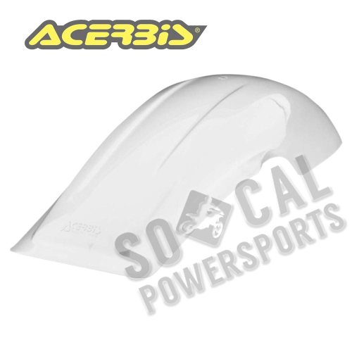 Acerbis - Acerbis Nost Rear Fender - White - 2040760002