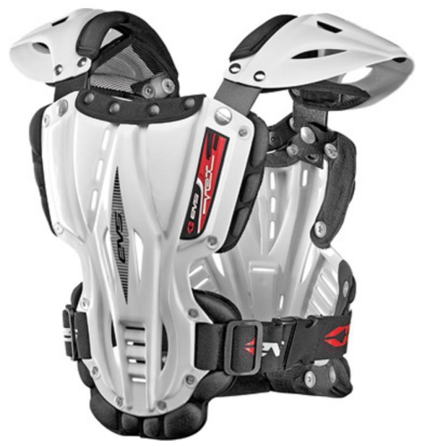 EVS - EVS Vex Youth Chest Protector - VEX-W-S - White - Small