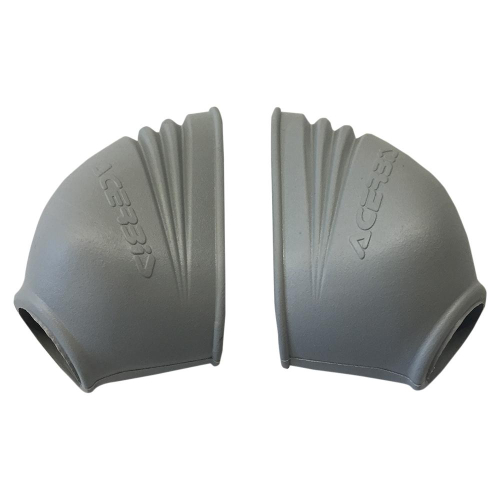 Acerbis - Acerbis Footpeg Covers - Silver - 2106960012