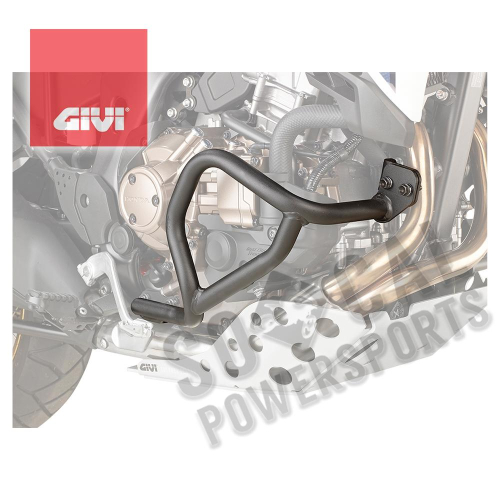 GIVI - GIVI Engine Guard - Matte Black - TN1162