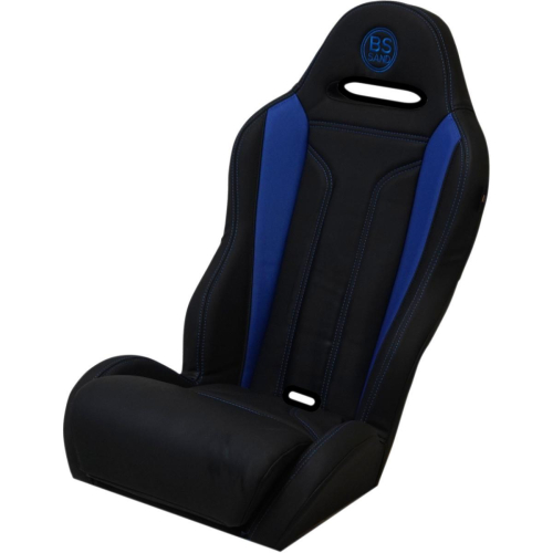 BS Sand - BS Sand Performance Seat - Double T - Black/Blue - PEBUBLDTR