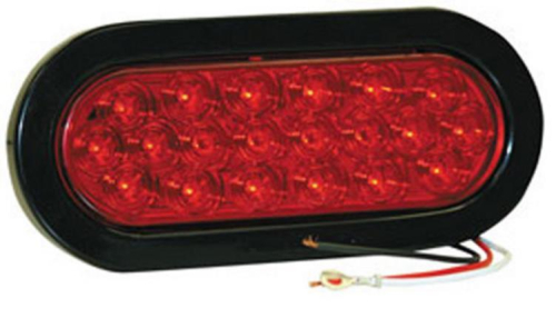 Buyers - Buyers 6-1/2in. Oval LED Taillight - 20 Diodes - 5626520
