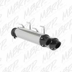 MBRP - MBRP Power Tech 4 Dual Exhaust System - Stainless Steel - AT-9706PT