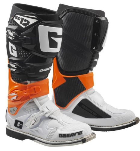 Gaerne - Gaerne SG-12 Boots - 2174-078-10 - Orange/Black/White - 10