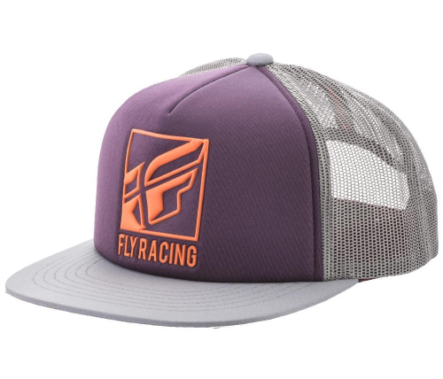 Fly Racing - Fly Racing Lumper Hat - 351-0678 - Purple/Gray - OSFM