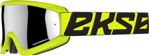 EKS Brand - EKS Brand Flat Out Goggles - 067-60315 - Hazzard Flo Yellow - OSFM