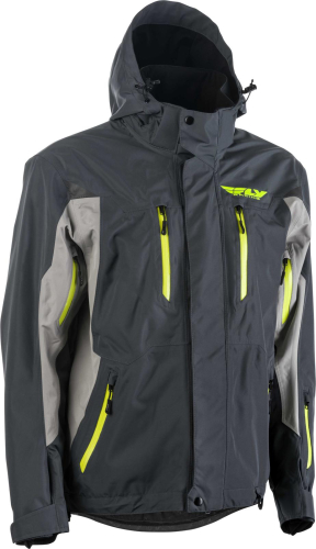 Fly Racing - Fly Racing Incline Jacket - 470-41012X - Charcoal/Gray - 2XL