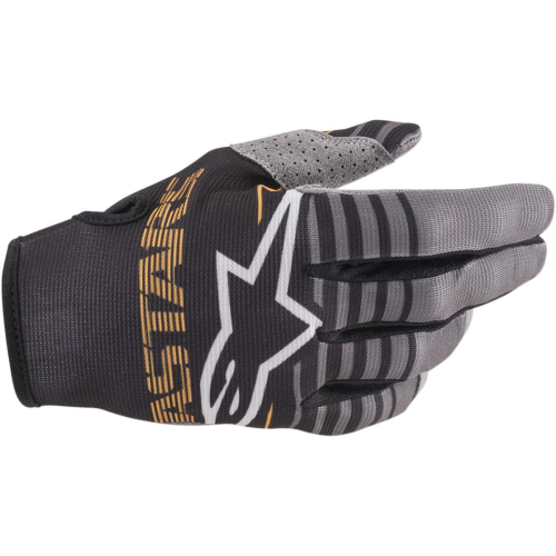 Alpinestars - Alpinestars Radar Gloves - 3561820-111-XL - Black/Gray - X-Large
