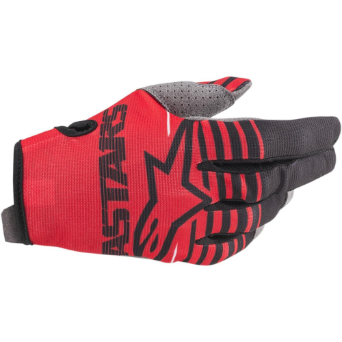 Alpinestars - Alpinestars Radar Youth Gloves - 3541820-3031-XS - Red/Black - X-Small