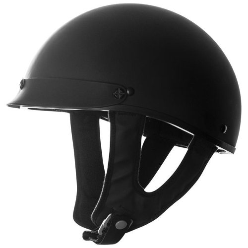 Speed & Strength - Speed & Strength SS510 1/2 Helmet - 1111-0636-0052 - Matte Black - Small
