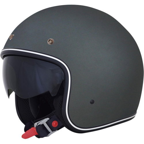 AFX - AFX FX-79 Vintage Solid Helmet - 0104-2390 - Frost Gray - X-Small