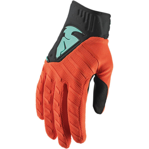 Thor - Thor Rebound Gloves - 3330-5181 - Red Orange/Black - Large
