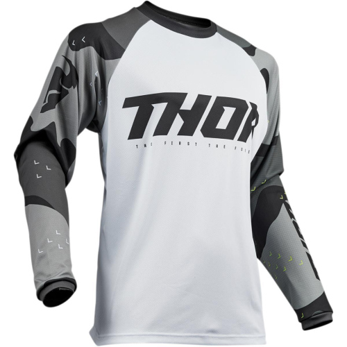 Thor - Thor Sector Camo Jersey - 2910-4909 - Gray - Large