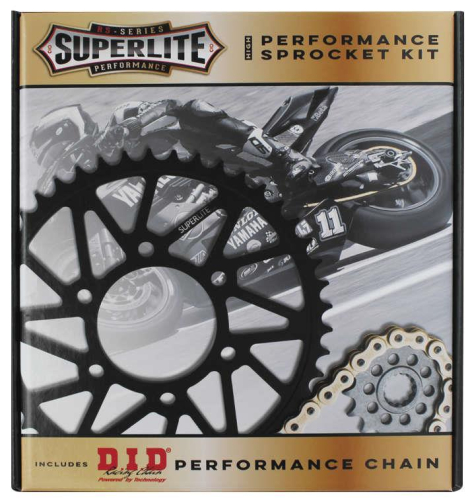 Superlite - Superlite 520 Quick Acceleration Steel Sprocket And Chain Kits For Japanese Bikes - Q16A1020G