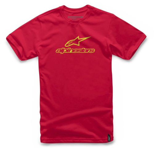 Alpinestars - Alpinestars Always T-Shirt - 1037-72102-3056-2X - Red/Hi-Vis Yellow - 2XL
