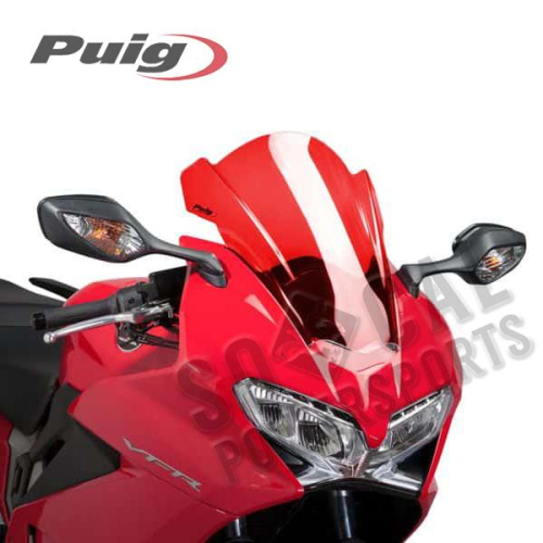 PUIG - PUIG Racing Windscreen - Red - 7598R