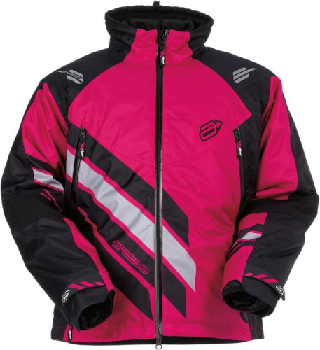 Arctiva - Arctiva Eclipse Insulated Womens Jacket - XF-2-3121-0567 - Black/Pink - X-Small