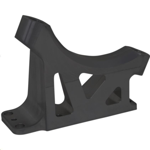 Alloy Art - Alloy Art Radial Caliper Mount for 49mm Lower Legs - Left Side - Black Anodized - 49RBML-2
