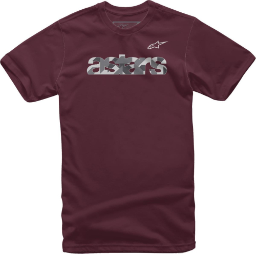 Alpinestars - Alpinestars Scatter T-Shirt - 1139-72255-838-L - Maroon - Large