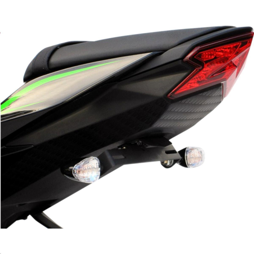 Targa - Targa Tail Kit with LED Turn Signals - Black/Clear - 22-174LED-L