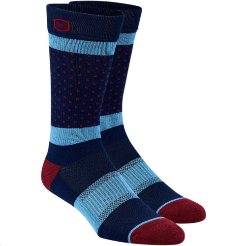 100% - 100% Casual Socks - 24019-015-17 - Opposition Blue - Sm-Md