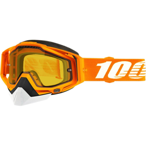 100% - 100% Racecraft Crush 2 Snow Goggles - 50103-291-02 - Crush 2 / Yellow Lens - OSFM