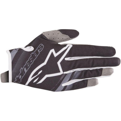 Alpinestars - Alpinestars Radar Youth Gloves - 3541819-1190-2X - Black/Mid Gray - 2XS