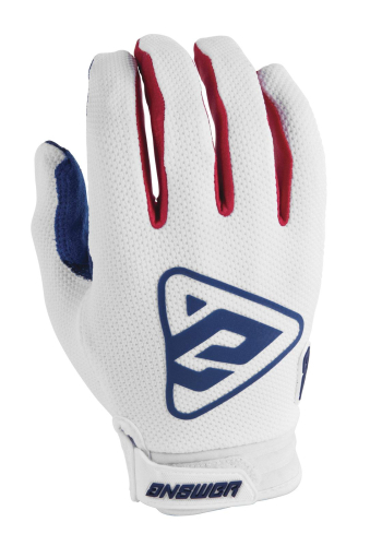 Answer - Answer AR-3 Gloves - 0402-0139-9251 - White/Red - X-Small