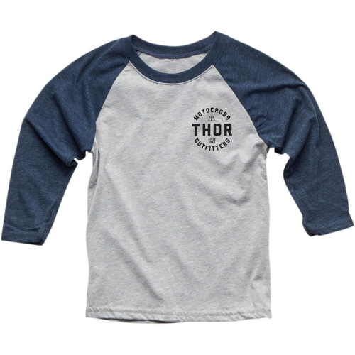 Thor - Thor Outfitters Raglan Youth Shirt - 3032-2896 - Navy - X-Small