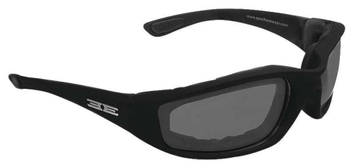 Epoch Eyewear - Epoch Eyewear Epoch Foam Sunglasses - EE4275 - Black / Smoke Lens - OSFM