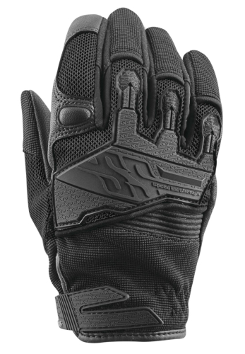Speed & Strength - Speed & Strength Backlash Womens Leather-Mesh Gloves - 872958 - Black - Large