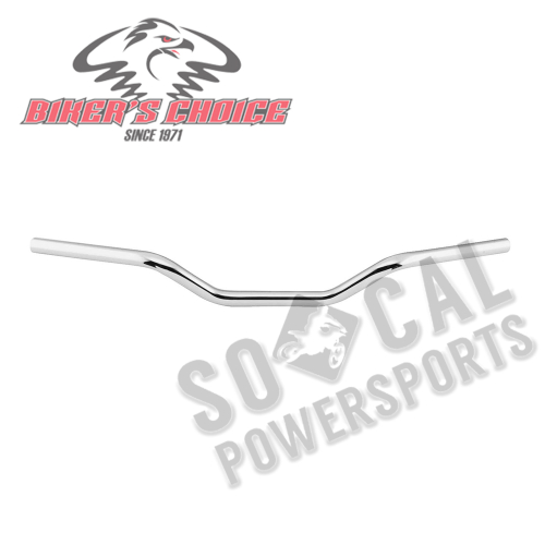 Bikers Choice - Bikers Choice 1in. Superbar Custom V-Twin Handlebar - Standard - Chrome - 400205