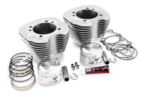 S&S Cycle - S&S Cycle 95in. Big Bore Kit - Black Powder-Coated - 91-7047