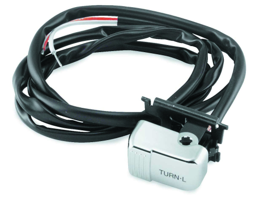 Twin Power - Twin Power Left Turn Signal Switch - Chrome - 25875DA