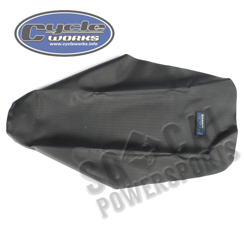 Quad Works - Quad Works Cycle Works Seat Cover - Gripper Black - 36-38000-01