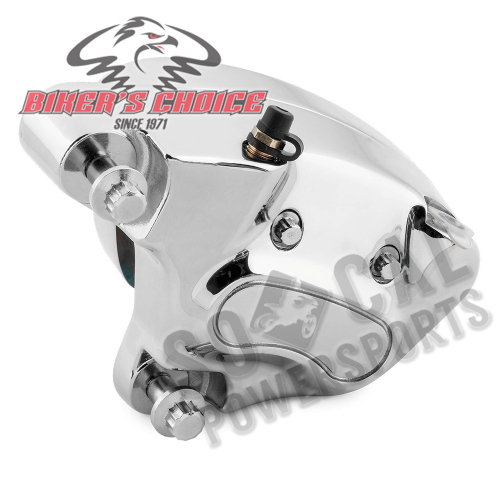 Bikers Choice - Bikers Choice 4-Piston Front Left Brake Caliper - 46467