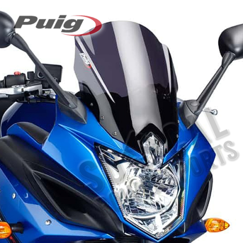 PUIG - PUIG Racing Windscreen - Dark Smoke - 4937F